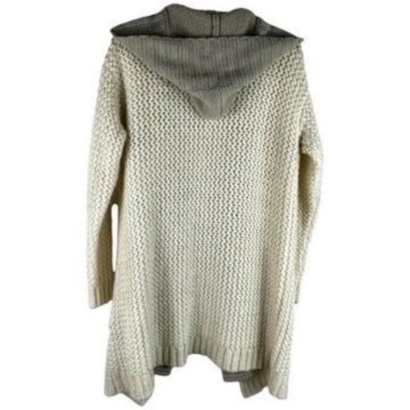 Windsor Chunky Knit Hooded Cardigan Womens Sweater With Pockets Size (L) - Picture 2 of 9